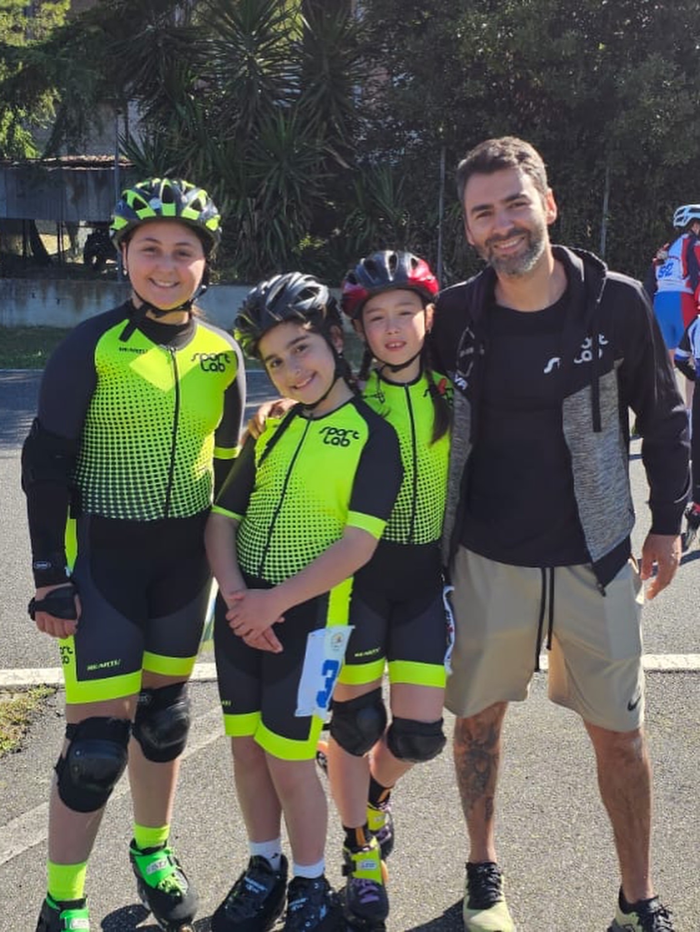 Allenatore con atlete