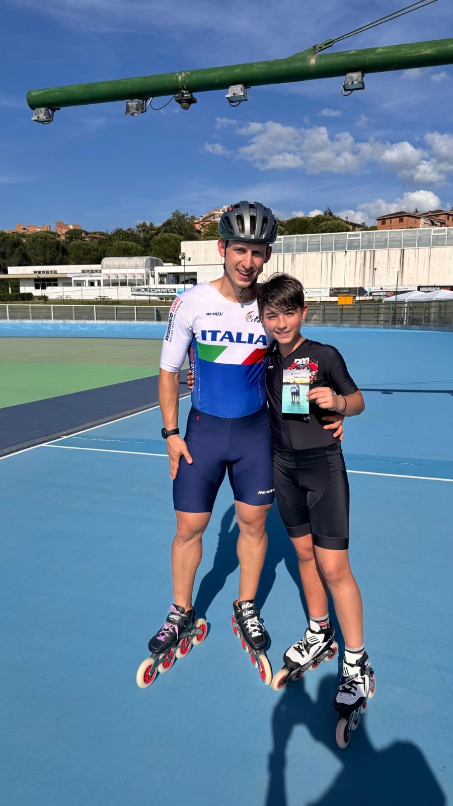 Stage a Siena col Campione del Mondo